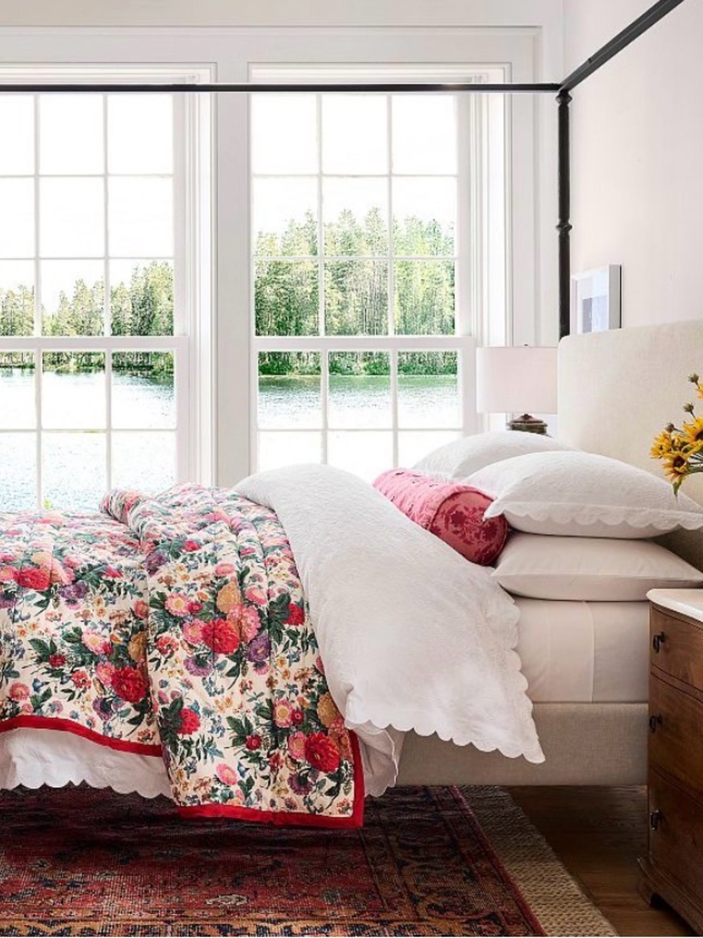 NWT Abigail Scalloped Textured Duvet Cover